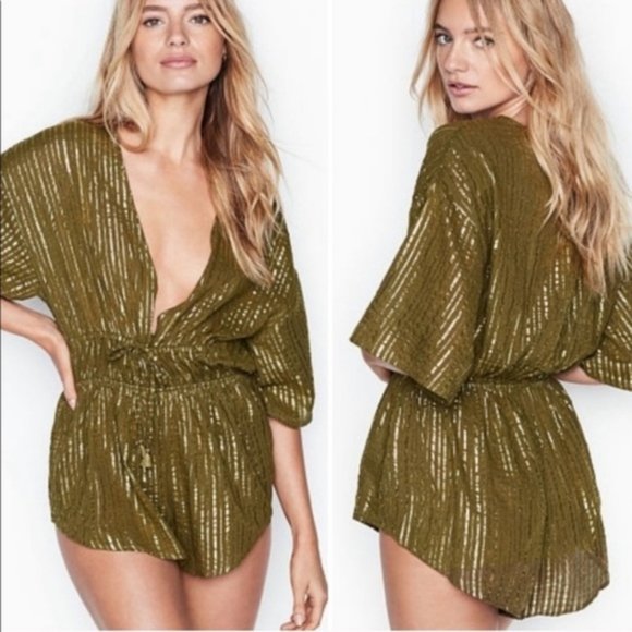 NWT Victoria’s Secret Sexy Shimmer Romper - Picture 5 of 5